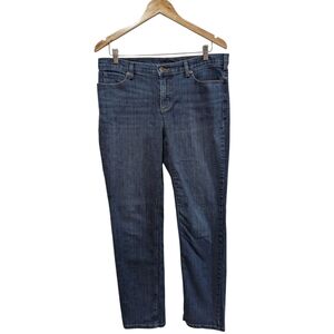 Duluth Trading Women's Daily Denim Slim Leg Jeans Size 12